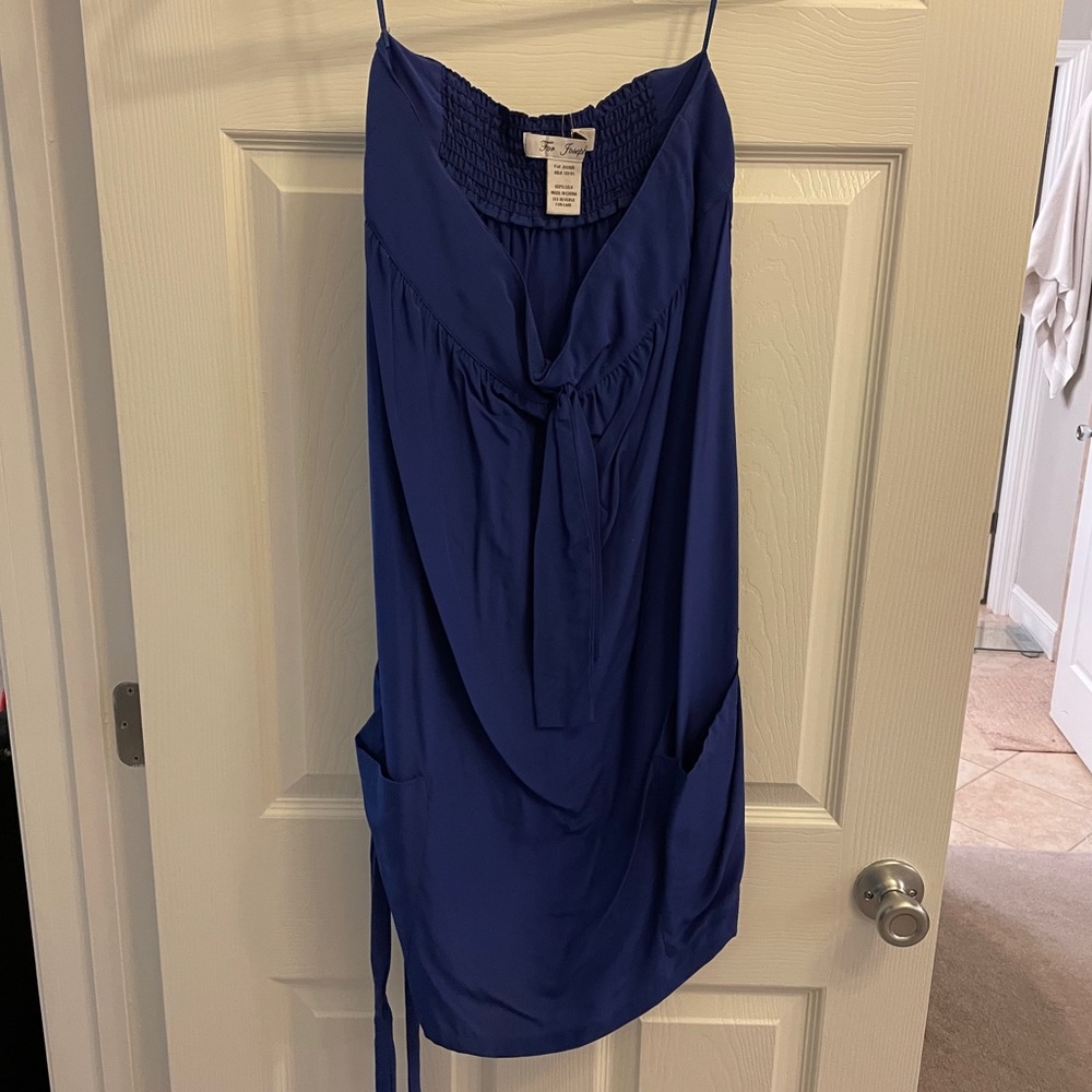 For Joseph Royal Blue Dress Size S